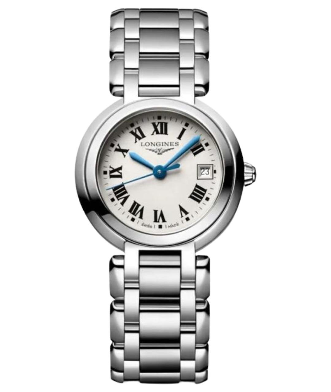 LONGINES Серебряные стальные часы, фото 1