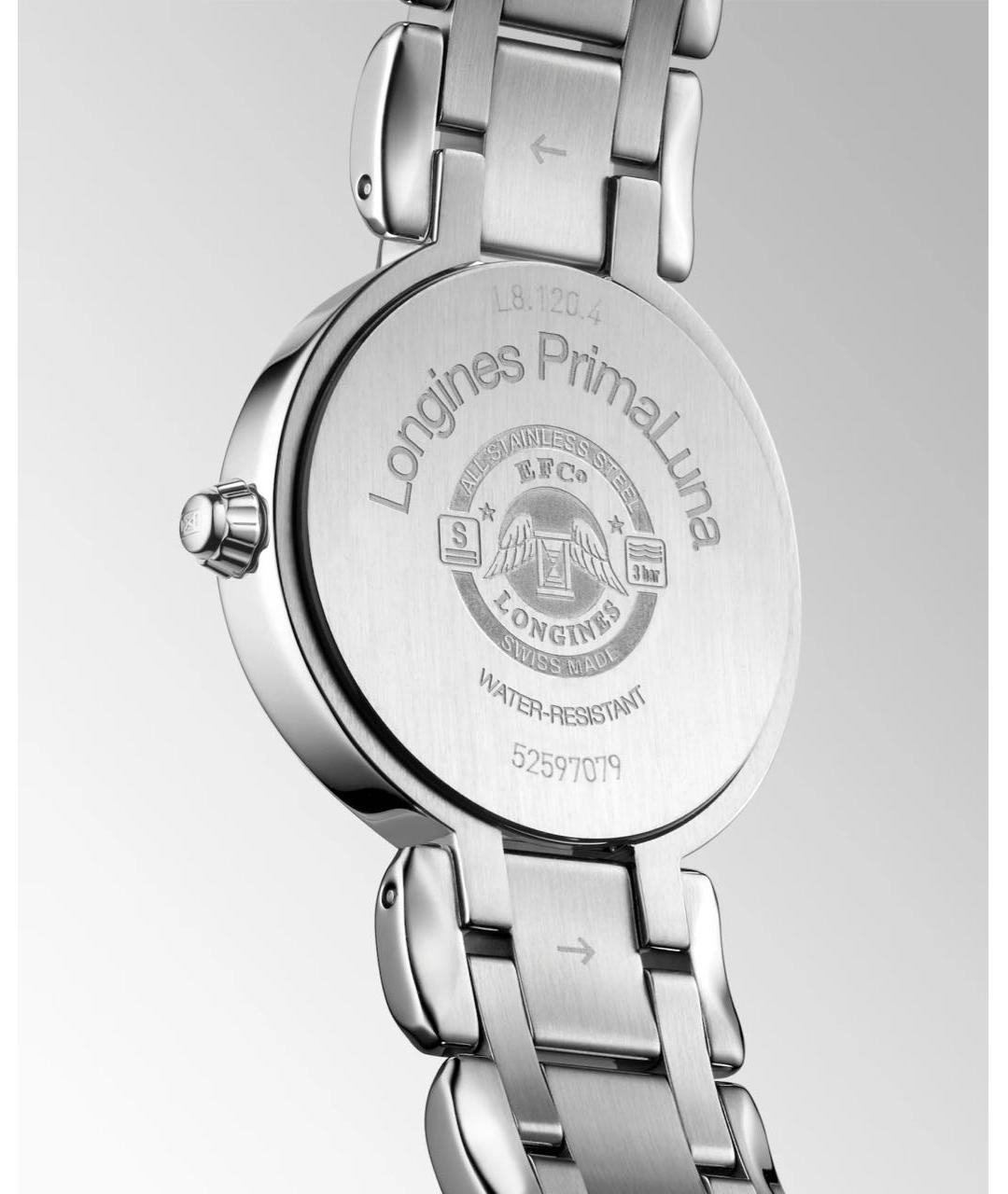 LONGINES Серебряные стальные часы, фото 3