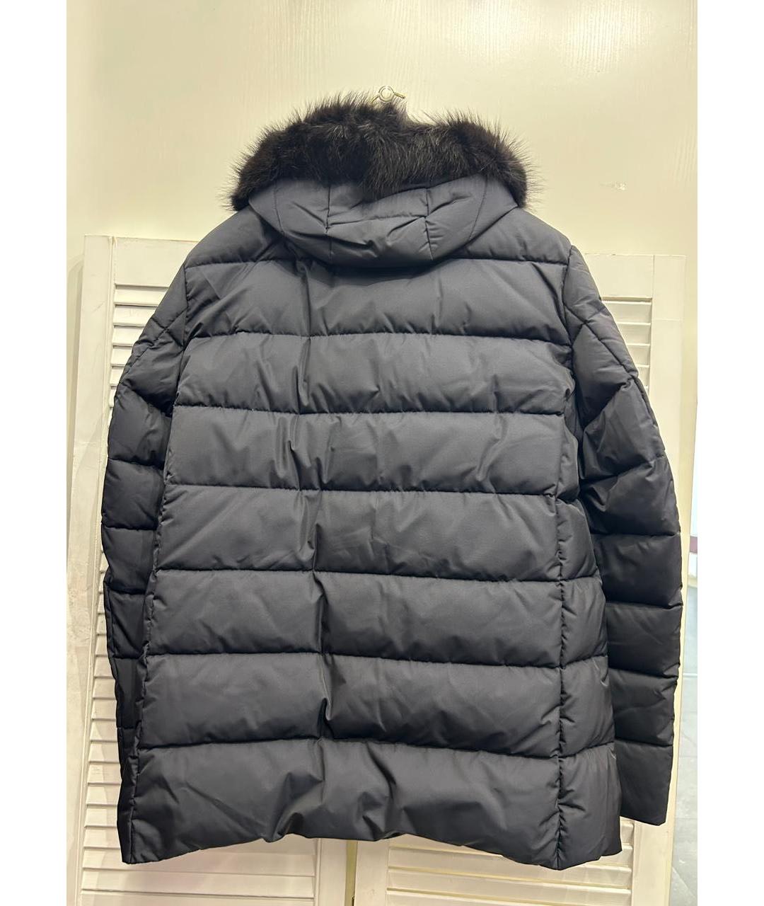 MOORER Темно-синий пуховик, фото 2