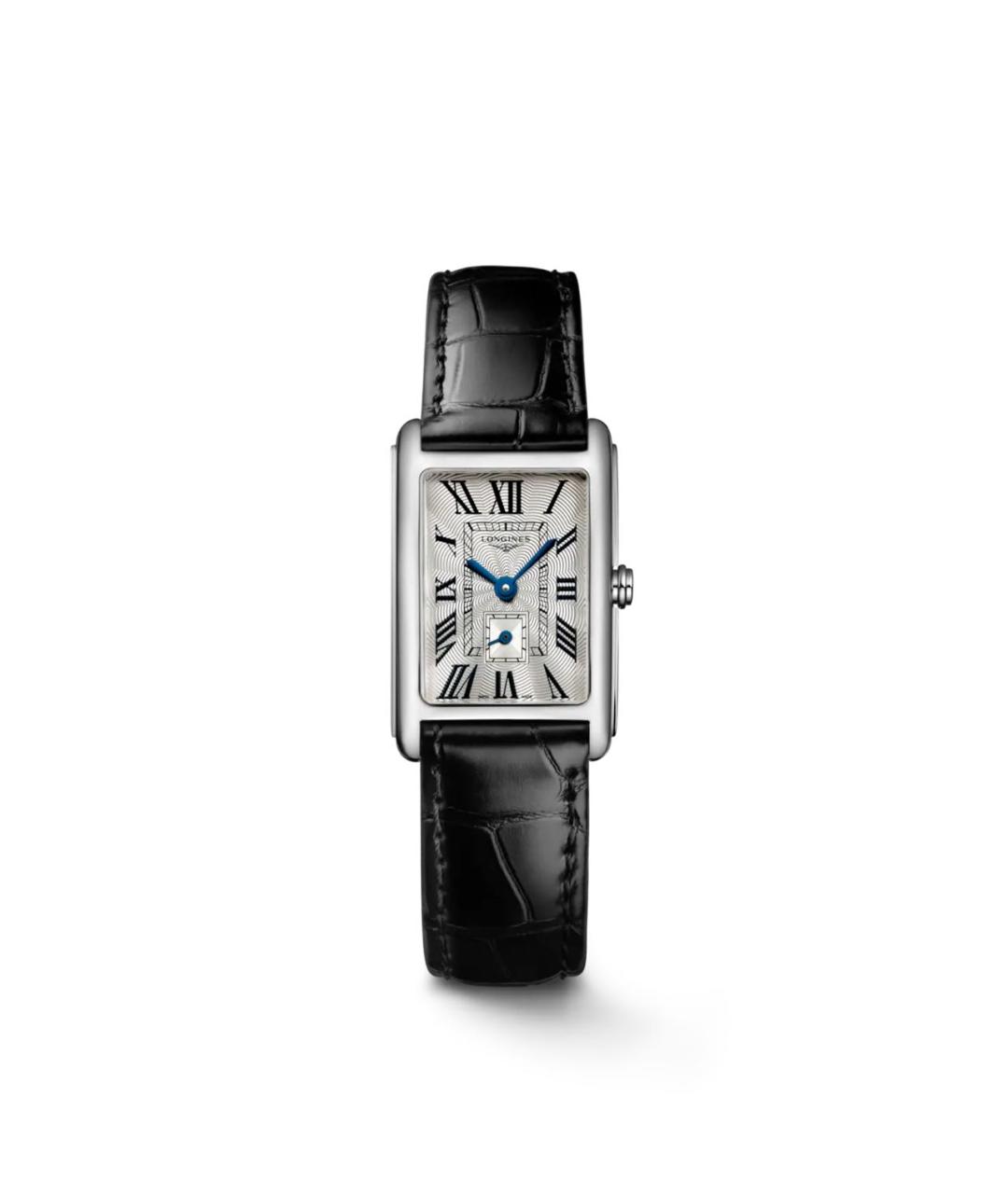 LONGINES Черные стальные часы, фото 8