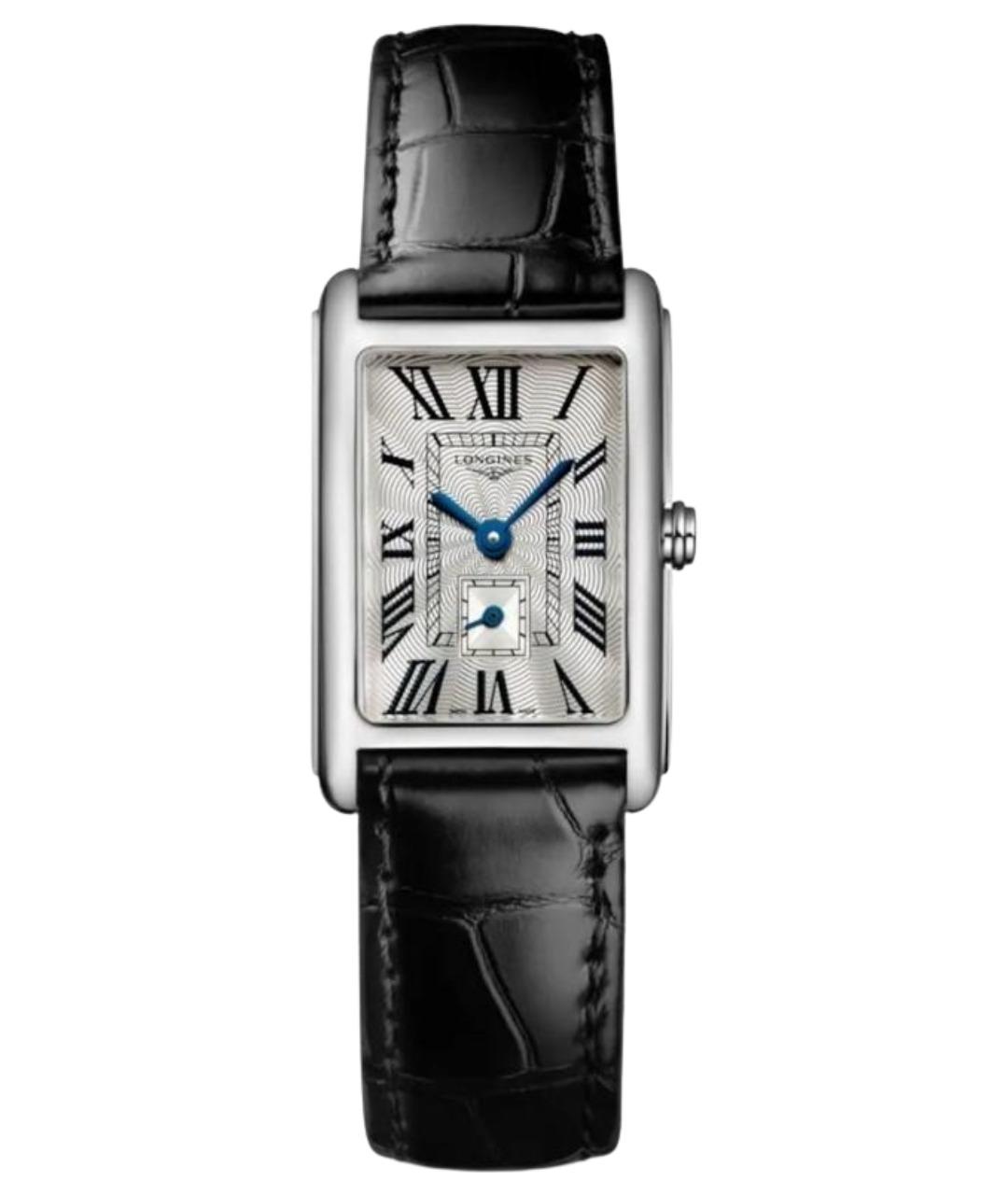LONGINES Черные стальные часы, фото 1