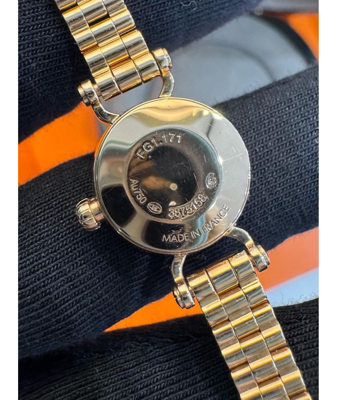 HERMES Золотые часы из розового золота, фото 5