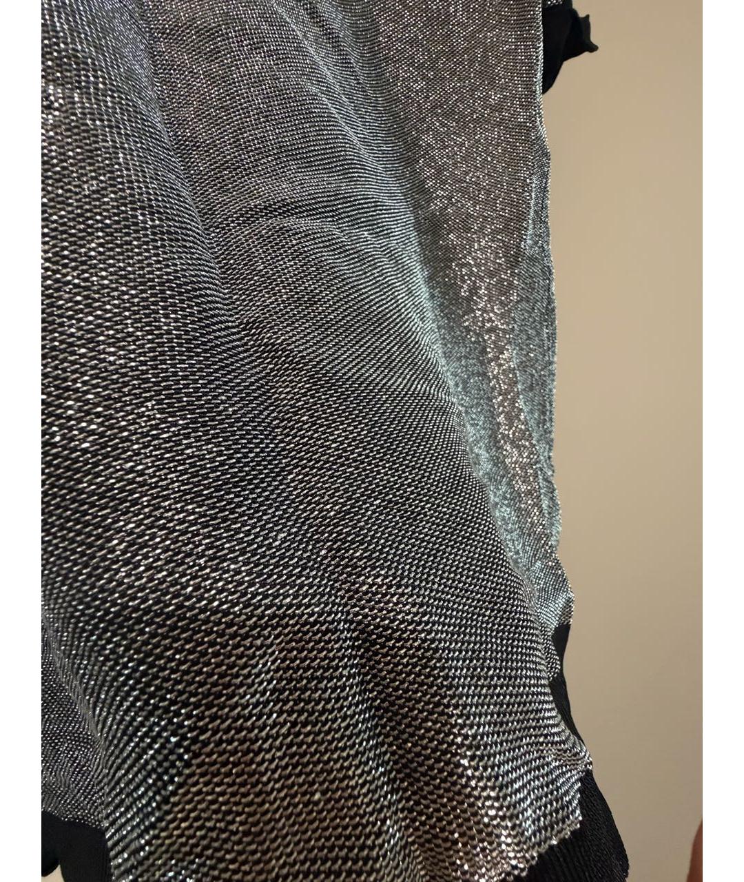 BALMAIN Серебряный вискозный джемпер / свитер, фото 5