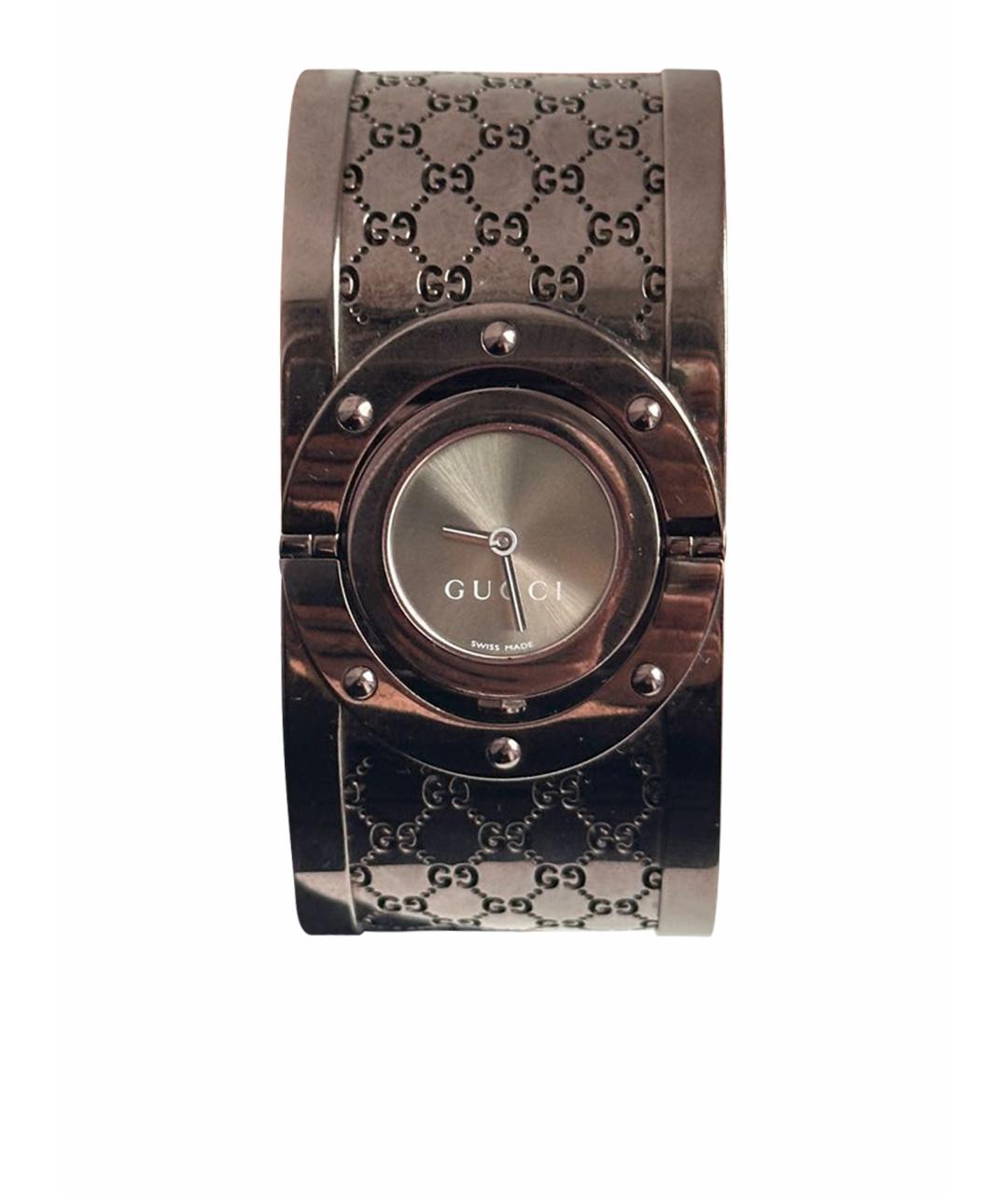 GUCCI Коричневые часы, фото 1