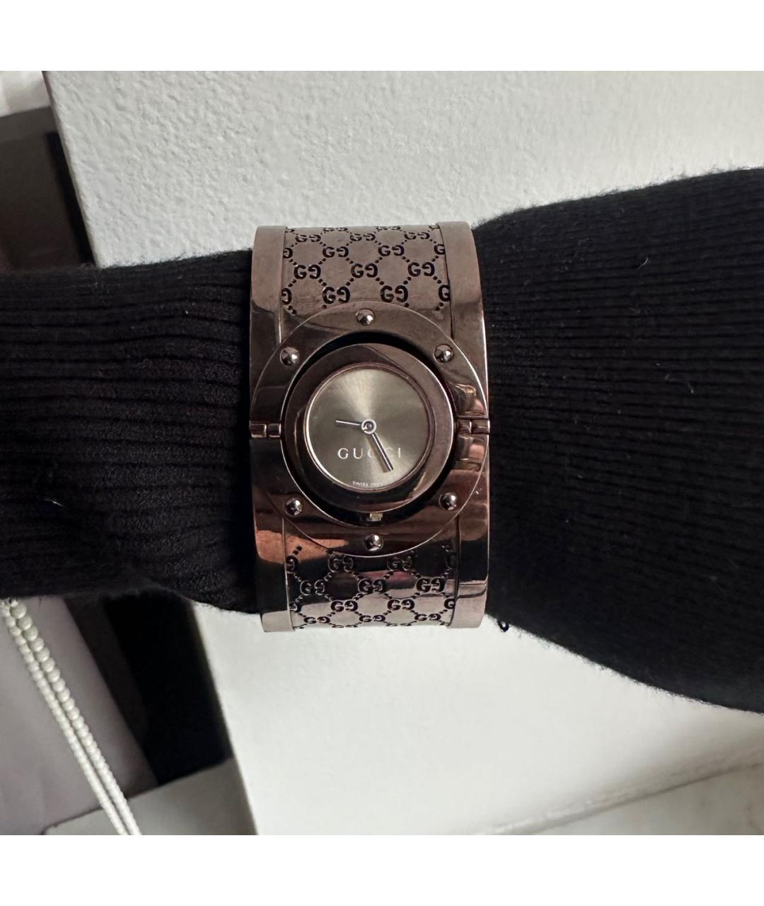 GUCCI Коричневые часы, фото 5
