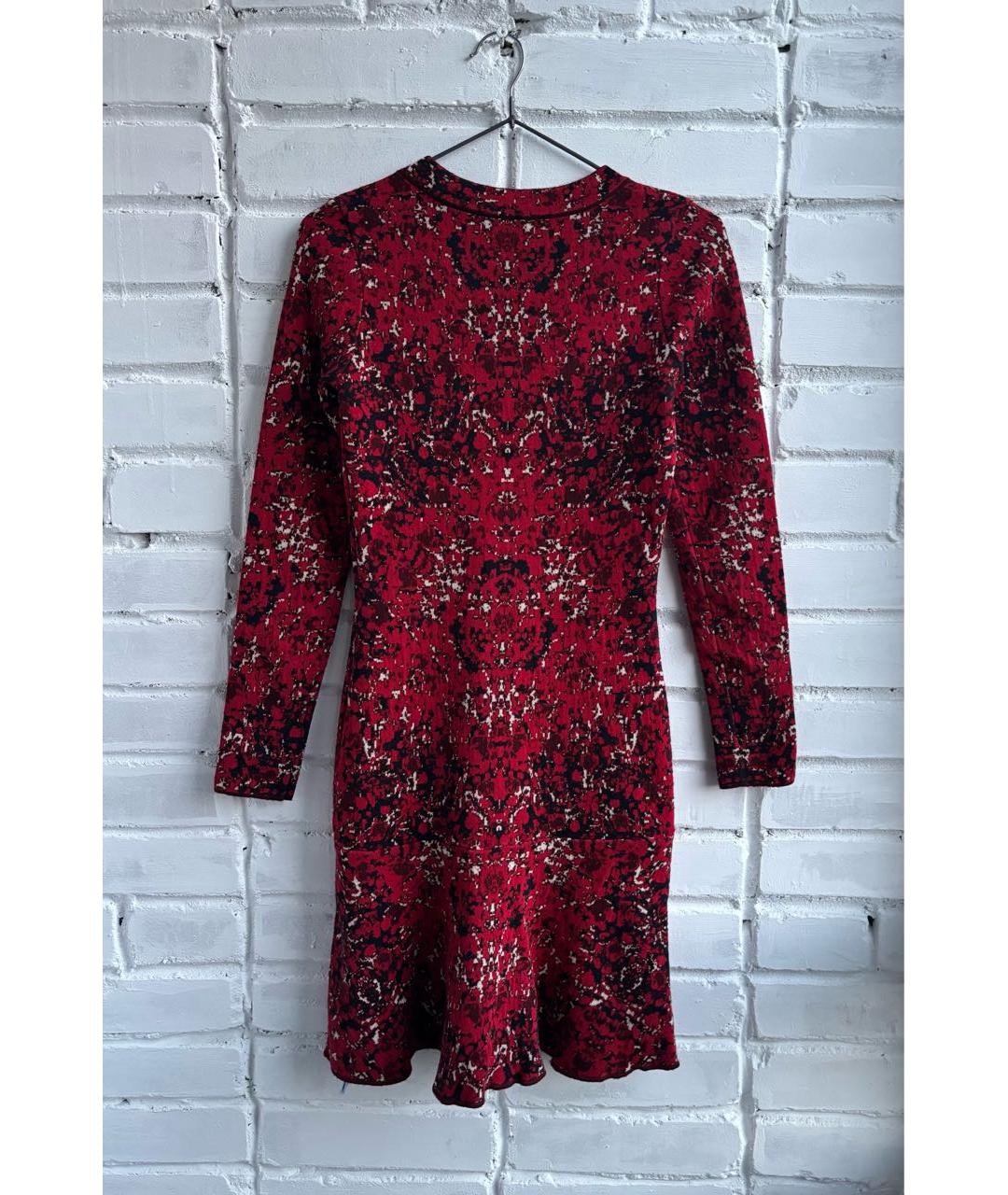 MISSONI Красное хлопковое повседневное платье, фото 2