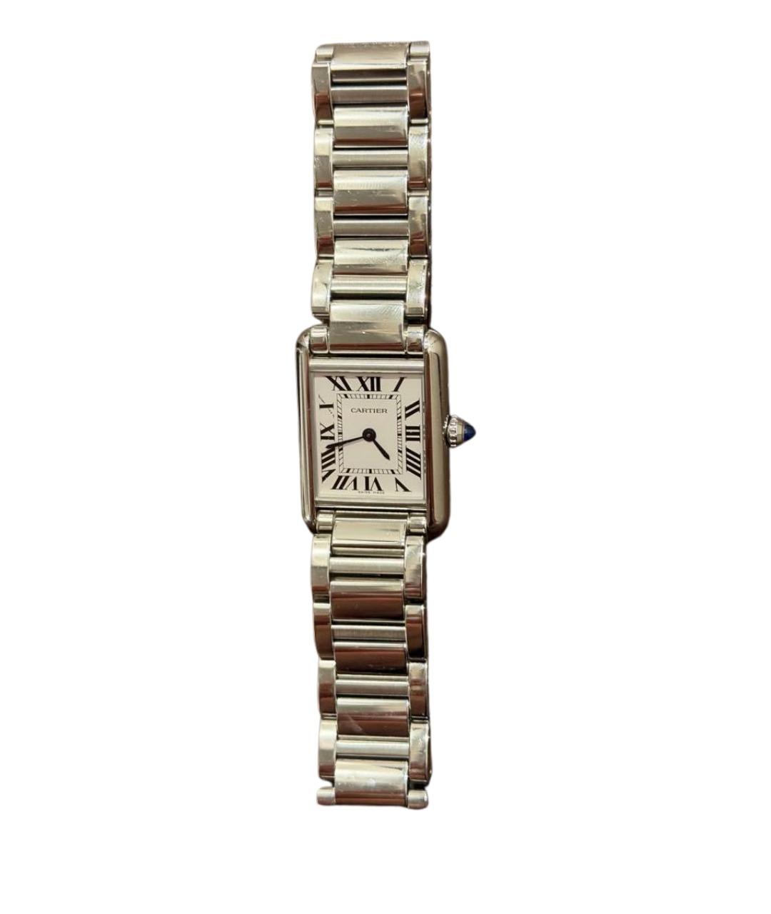 CARTIER Серебряные часы, фото 1