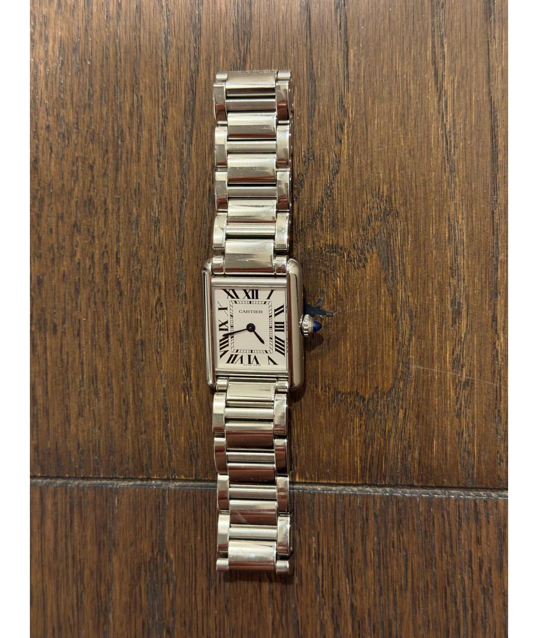 CARTIER Серебряные часы, фото 7