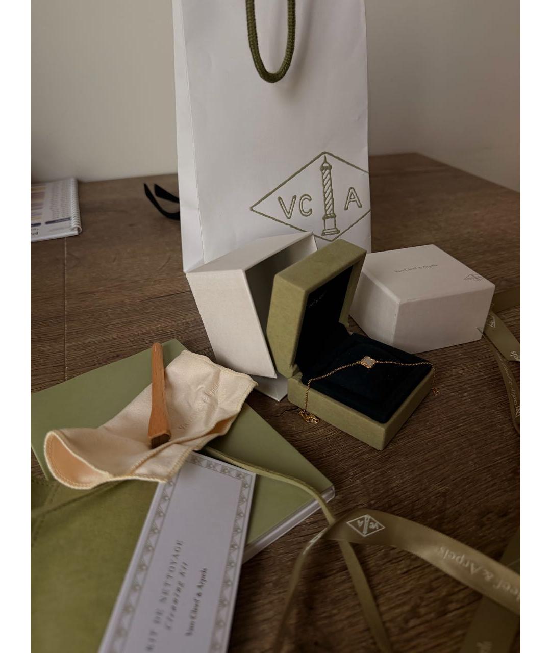 VAN CLEEF & ARPELS Желтый браслет из желтого золота, фото 3