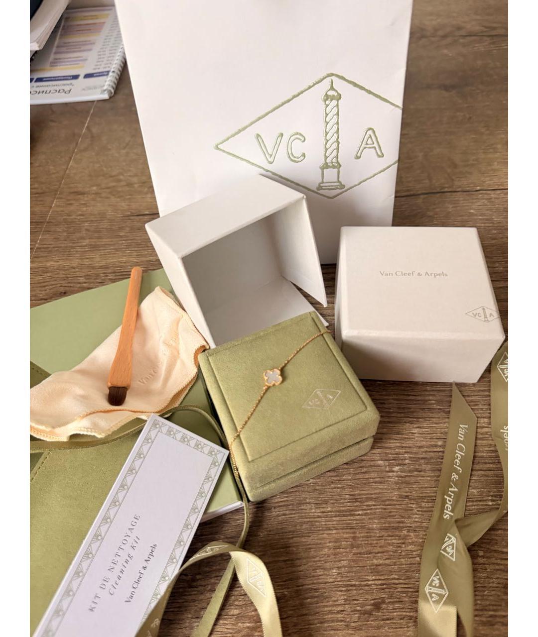 VAN CLEEF & ARPELS Желтый браслет из желтого золота, фото 2