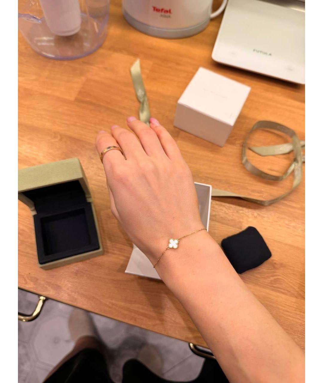 VAN CLEEF & ARPELS Желтый браслет из желтого золота, фото 4