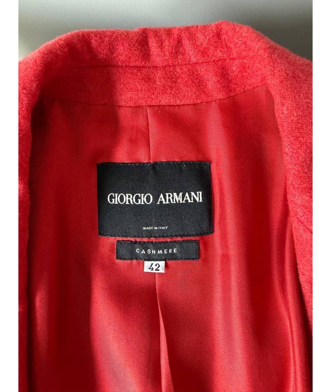 GIORGIO ARMANI Фуксия кашемировый жакет/пиджак, фото 3