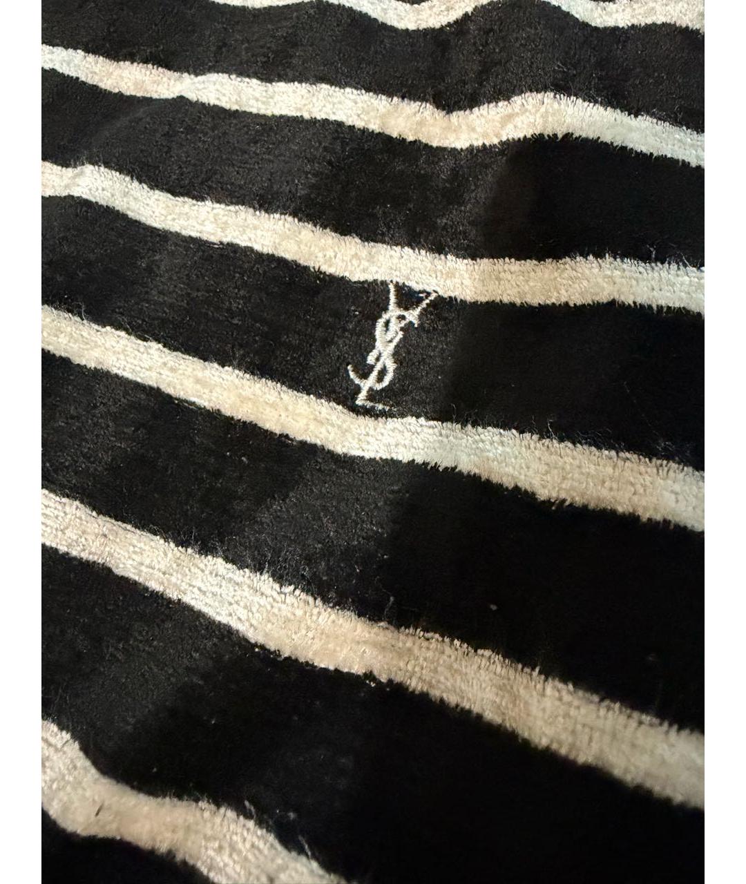 SAINT LAURENT Черный вискозный джемпер / свитер, фото 4
