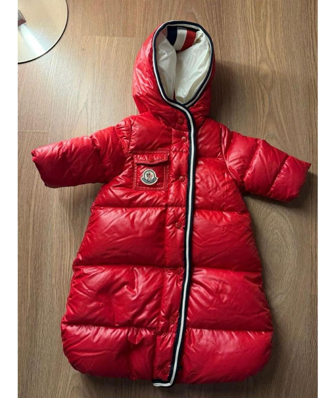 MONCLER Красный комплект, фото 5
