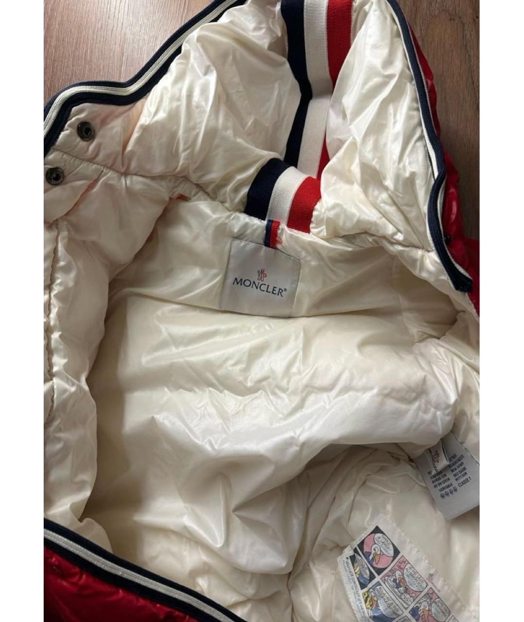 MONCLER Красный комплект, фото 4