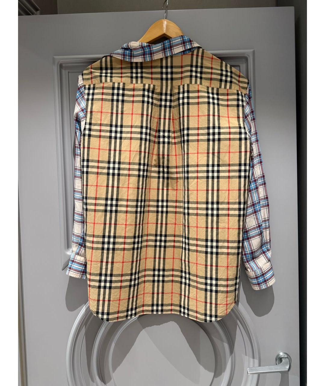BURBERRY Мульти хлопковая рубашка, фото 2