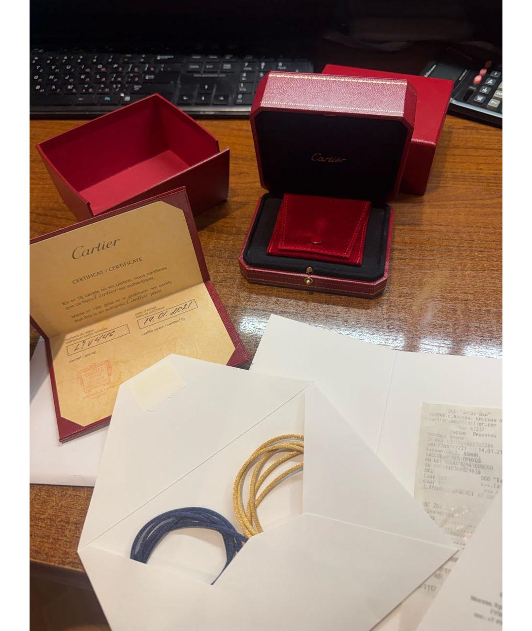 CARTIER Золотой браслет из белого золота, фото 6