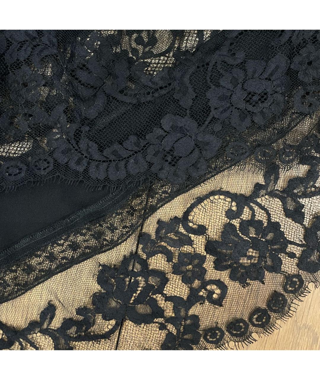 ELIE SAAB Черное шелковое вечернее платье, фото 5