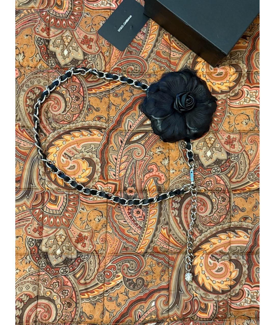 DOLCE&GABBANA Черный ремень, фото 8