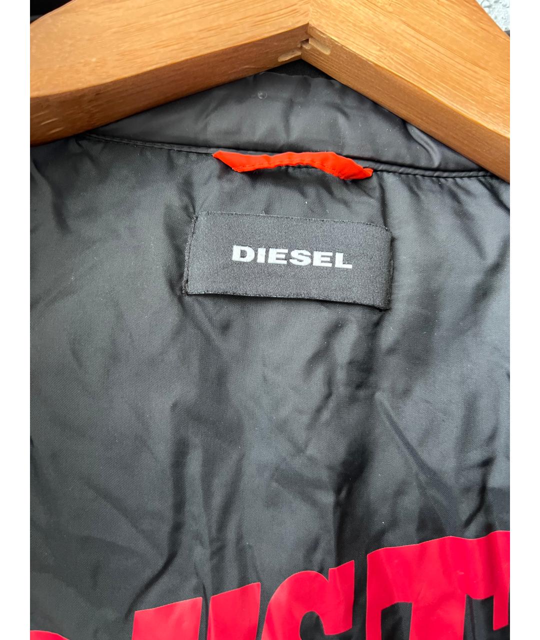 DIESEL Черная куртка, фото 4