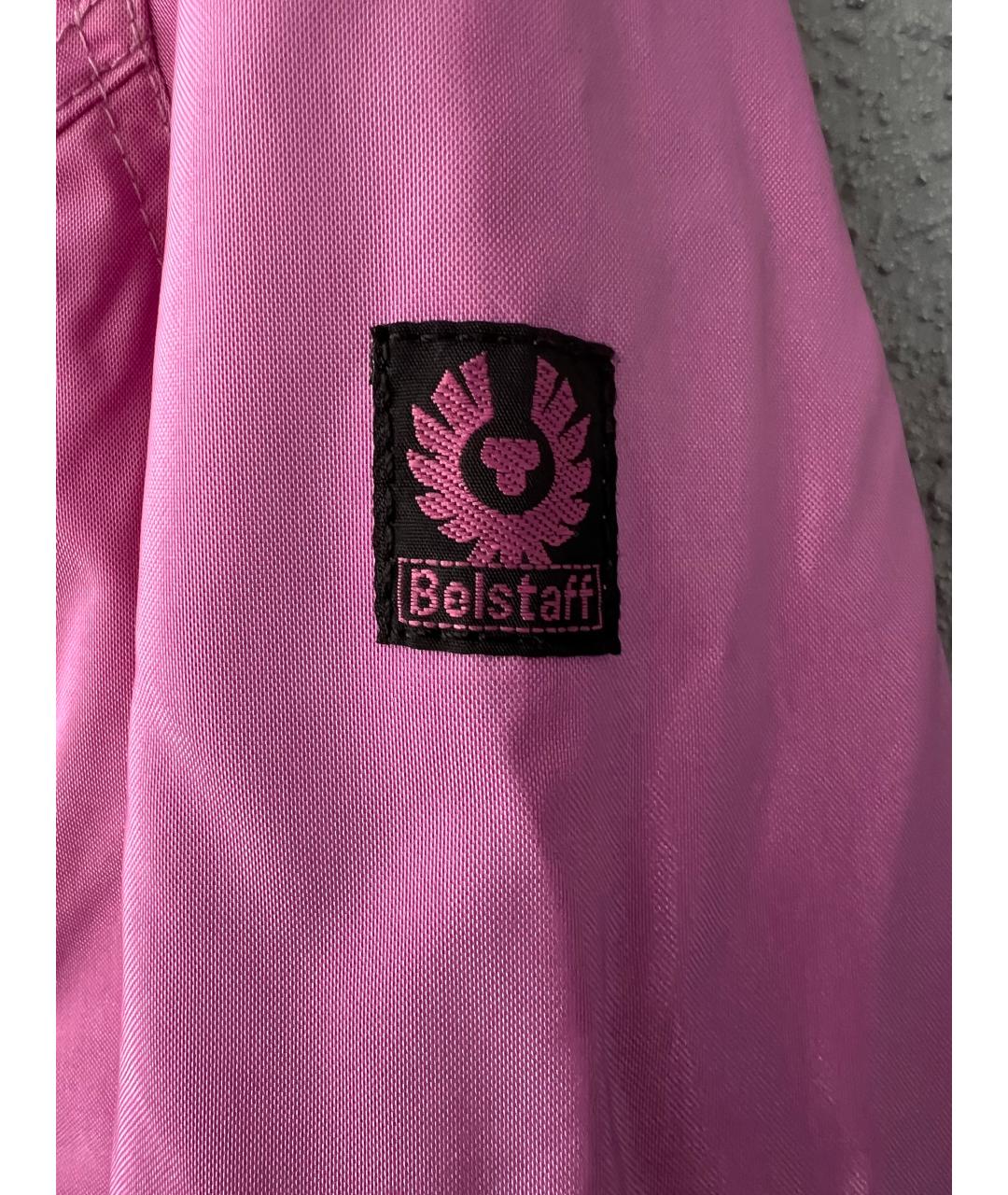 BELSTAFF Розовая полиэстеровая куртка, фото 2