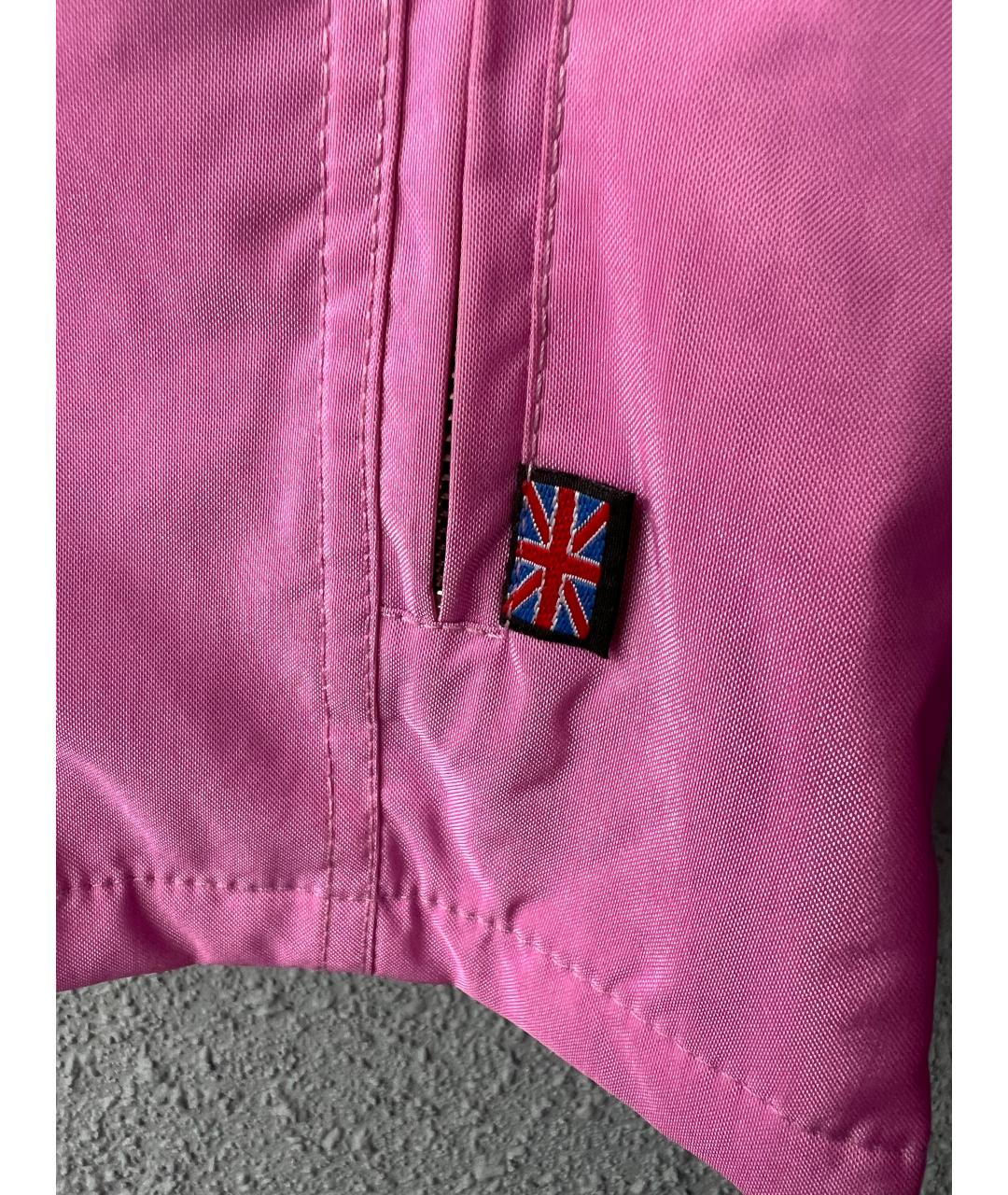 BELSTAFF Розовая полиэстеровая куртка, фото 3