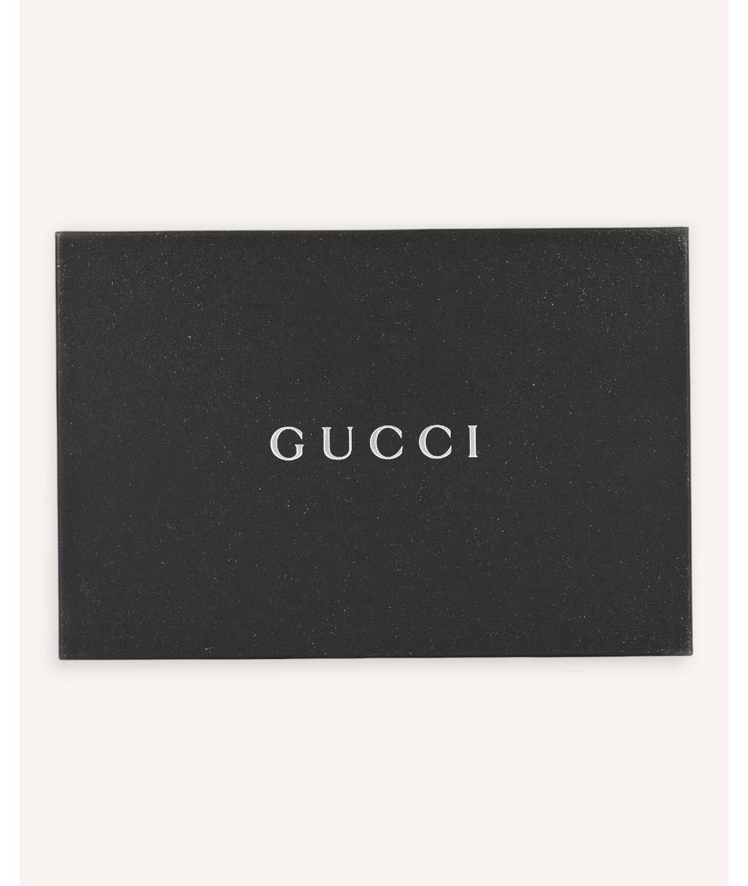 GUCCI Серая барсетка из канвы, фото 6