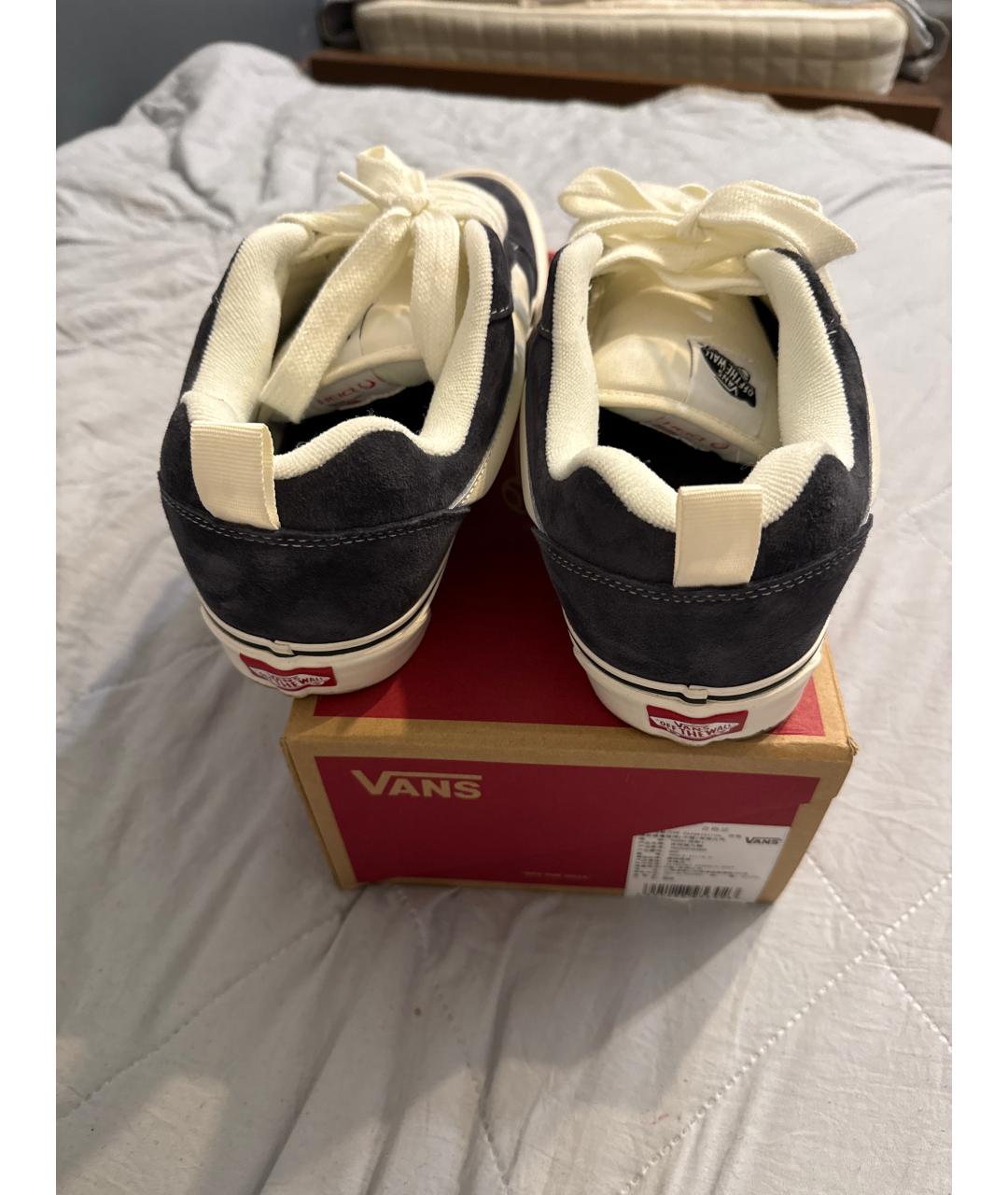 VANS Серые замшевые низкие кроссовки / кеды, фото 8