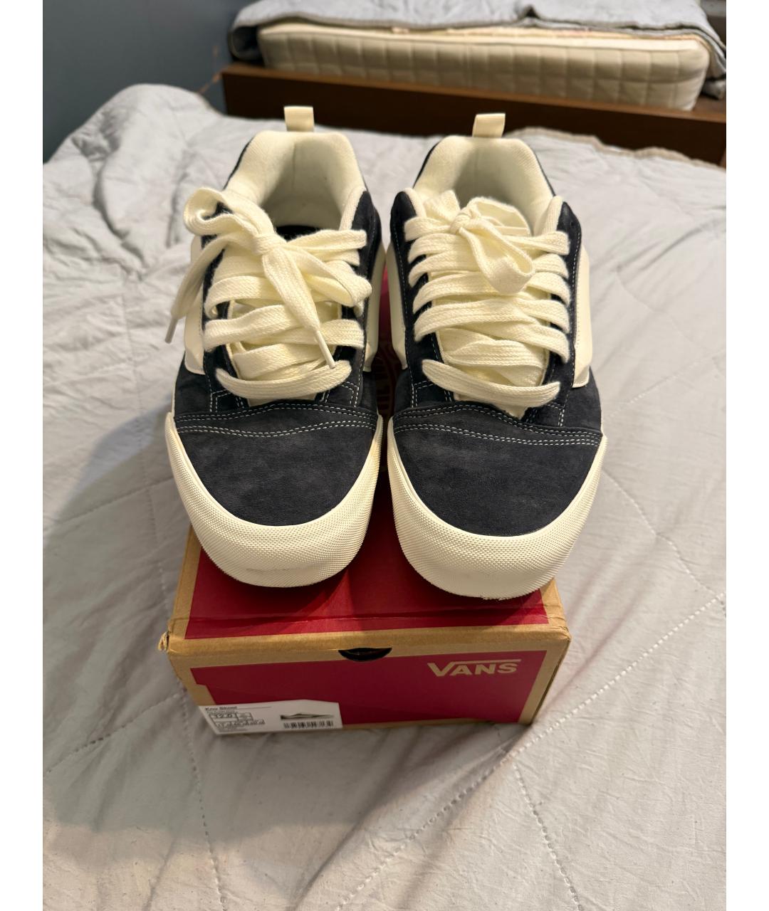 VANS Серые замшевые низкие кроссовки / кеды, фото 3