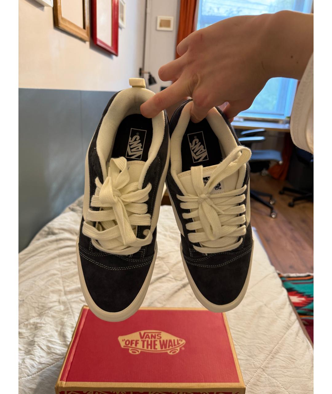 VANS Серые замшевые низкие кроссовки / кеды, фото 6