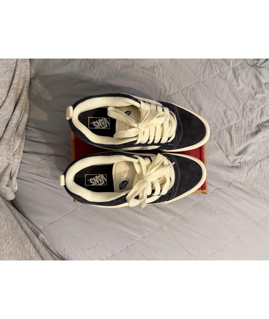 VANS Серые замшевые низкие кроссовки / кеды, фото 2