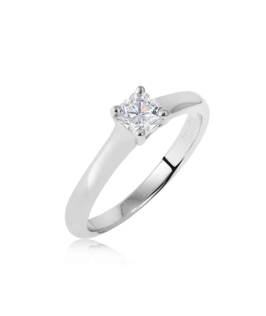 TIFFANY&CO Белое платиновое кольцо, фото 9