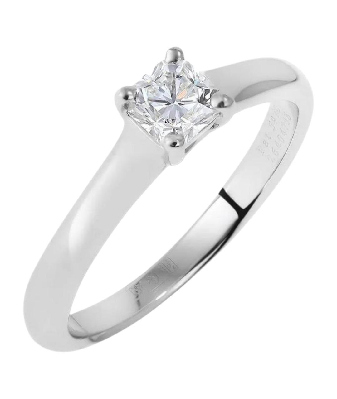 TIFFANY&CO Белое платиновое кольцо, фото 1