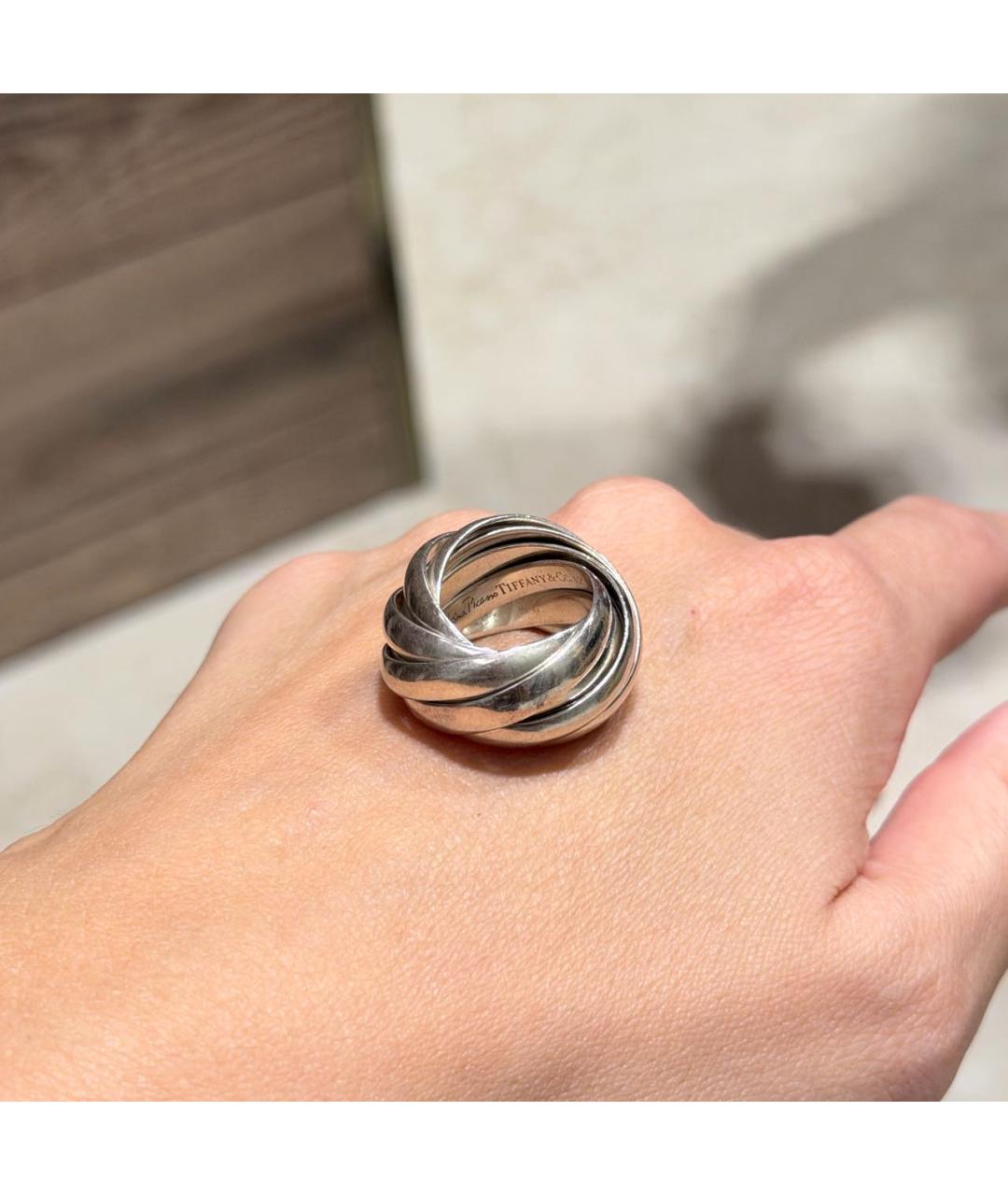 TIFFANY&CO Серебряное серебряное кольцо, фото 5