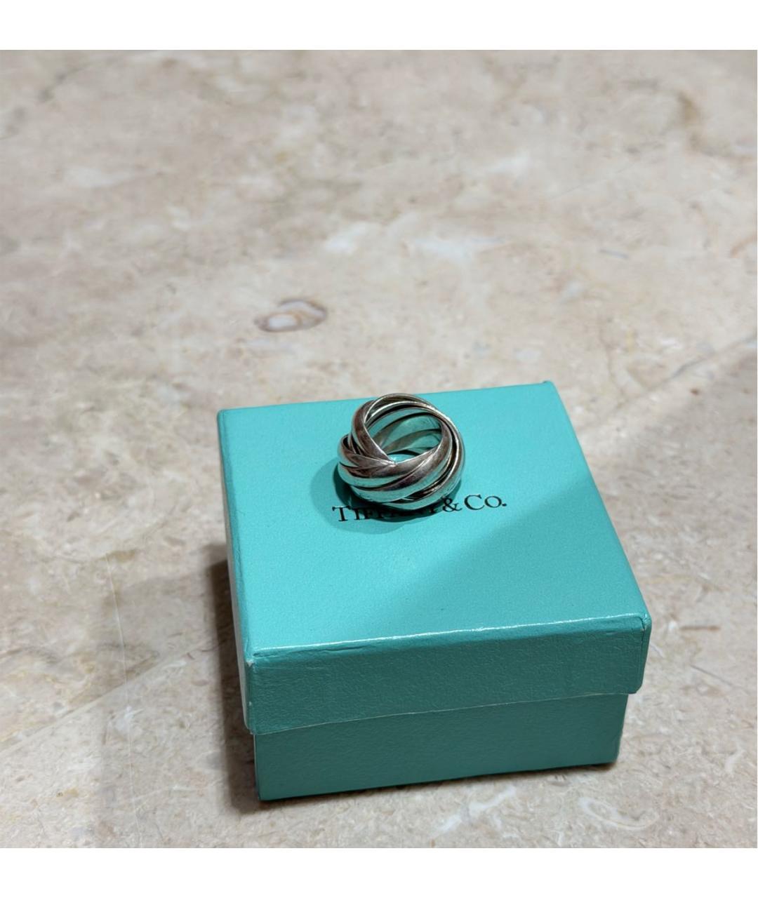 TIFFANY&CO Серебряное серебряное кольцо, фото 3