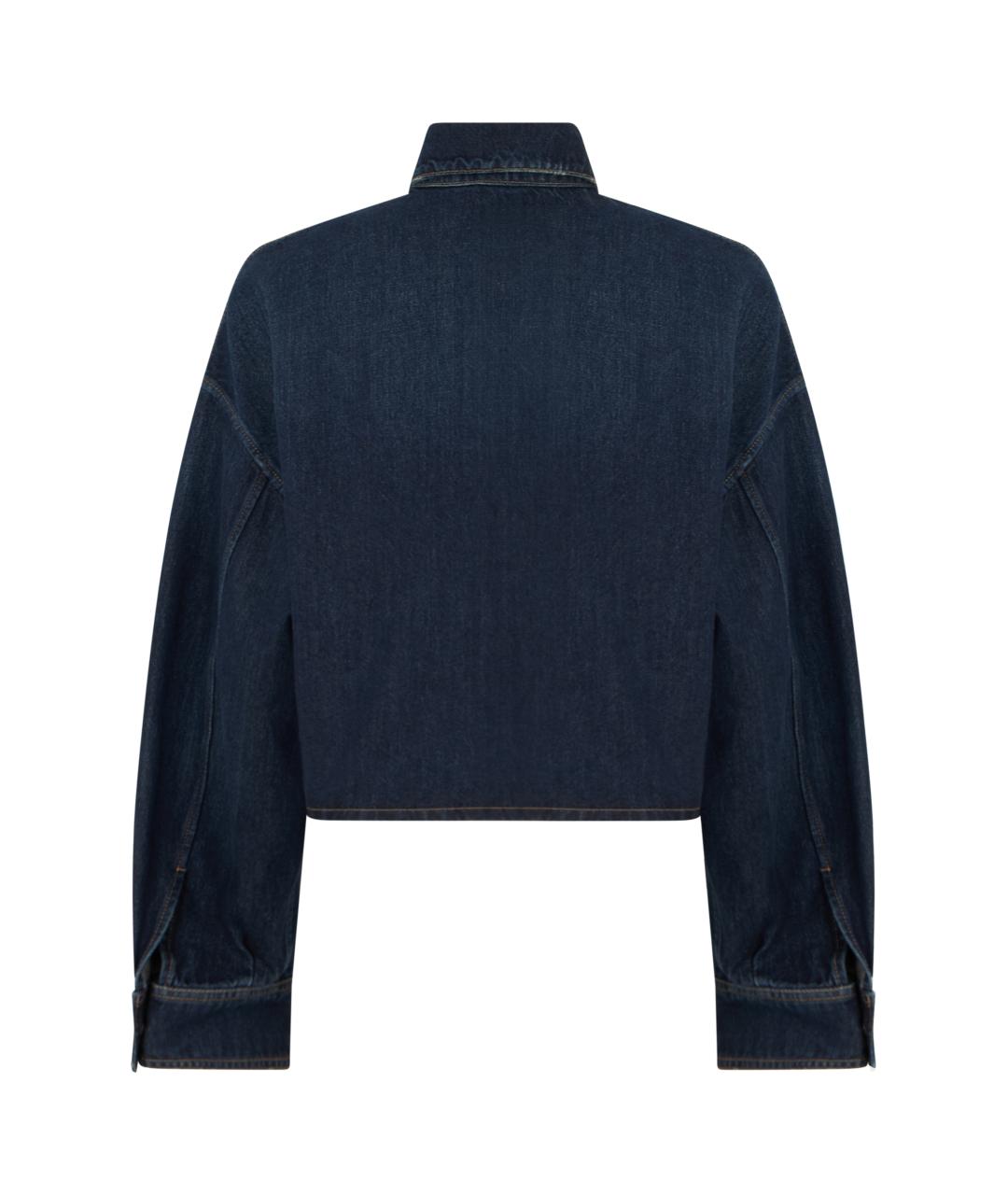 PRADA Синяя хлопковая куртка, фото 2