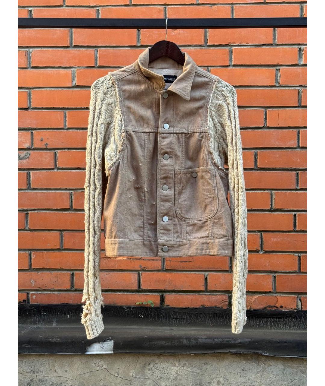 ISSEY MIYAKE Бежевая куртка, фото 2
