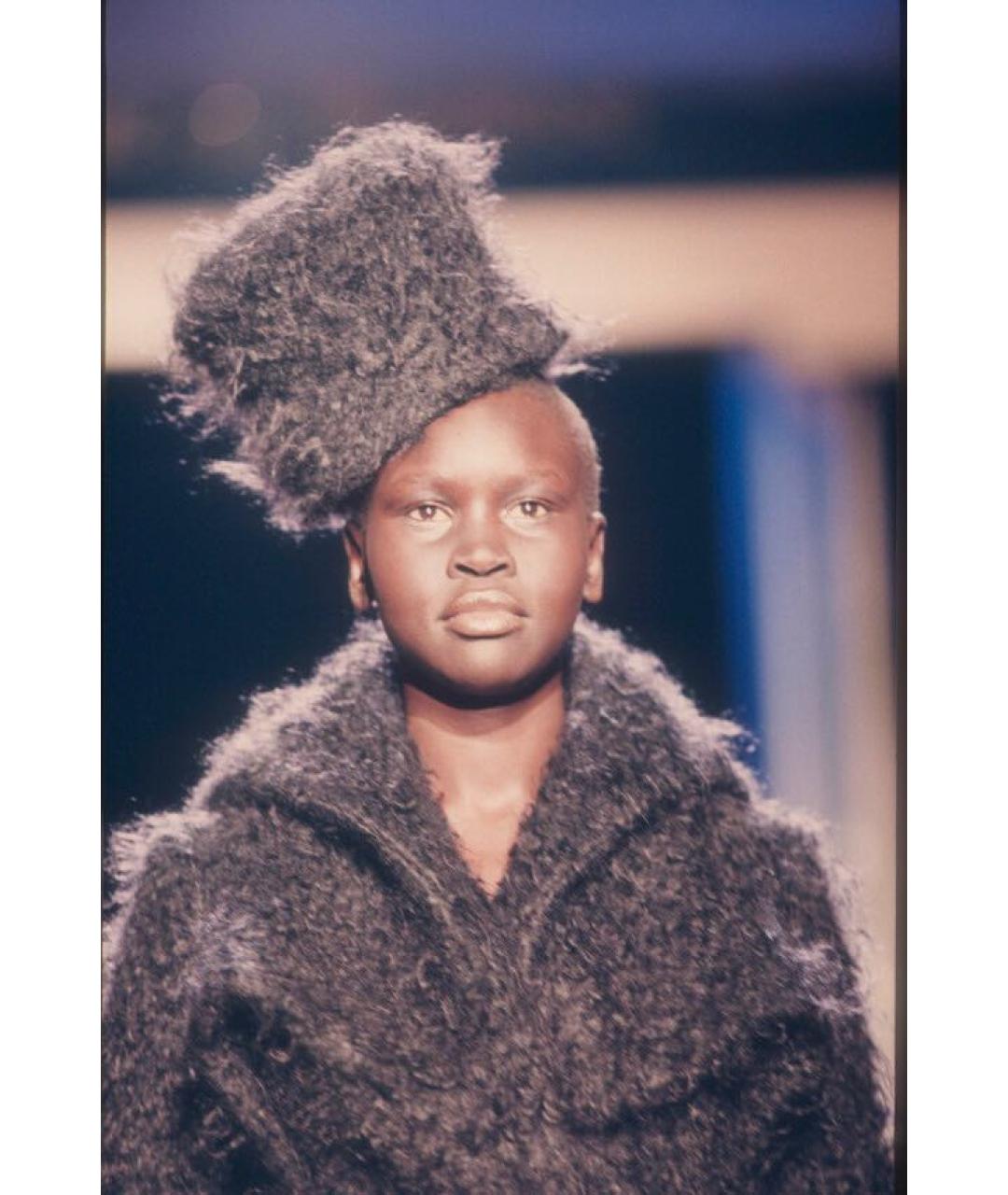VIVIENNE WESTWOOD Серое шерстяное пальто, фото 2