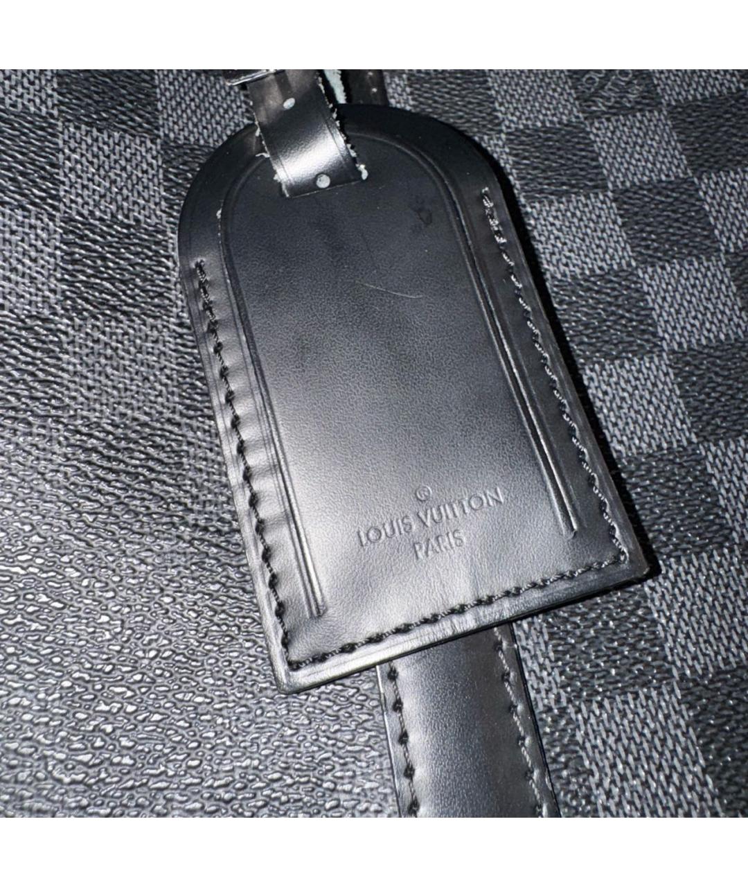 LOUIS VUITTON Черный портфель, фото 5