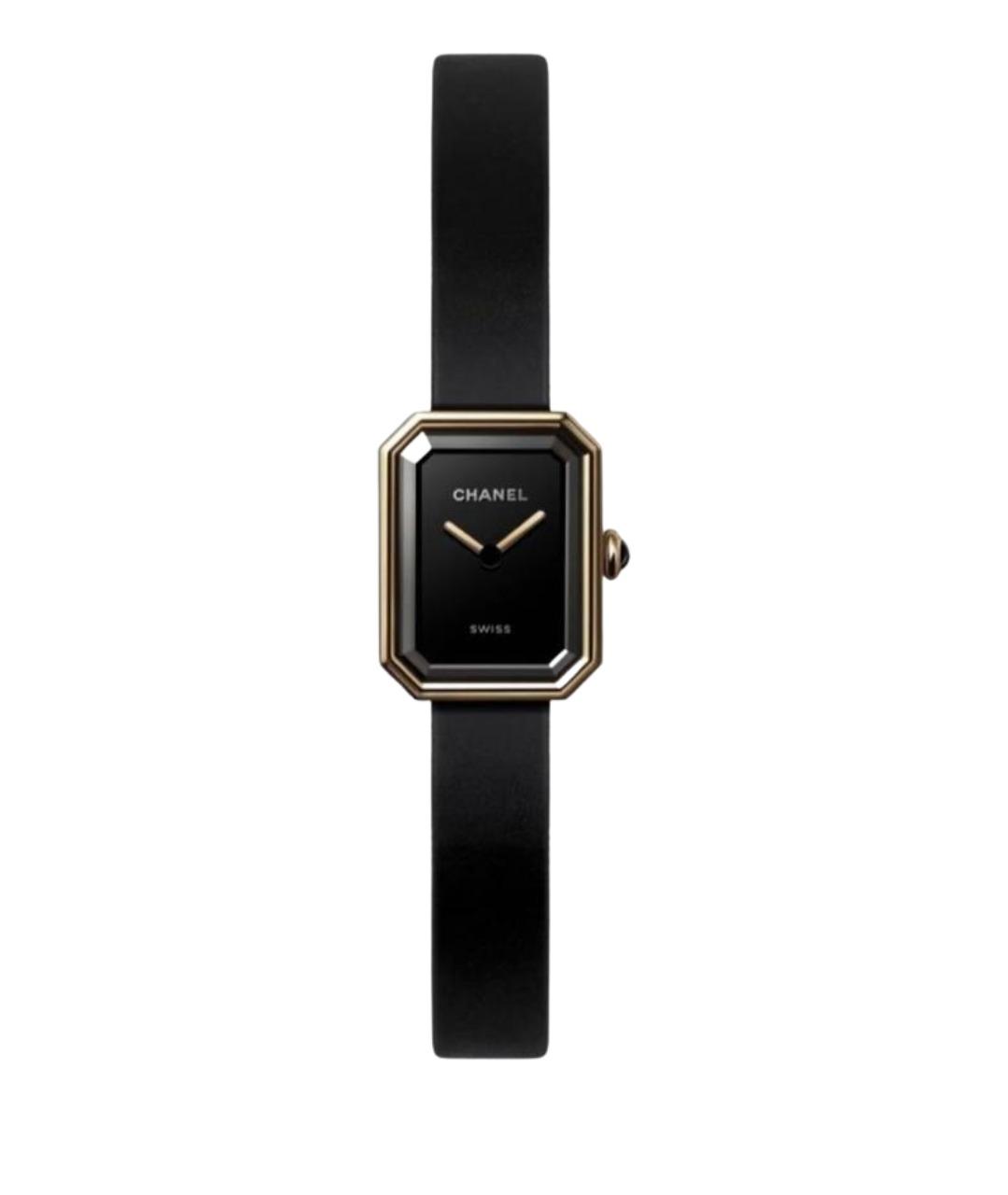 CHANEL Черные часы, фото 1