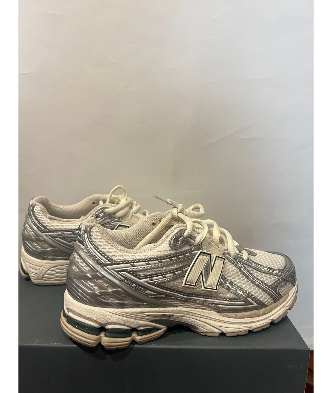 NEW BALANCE Серебряные текстильные кроссовки, фото 9