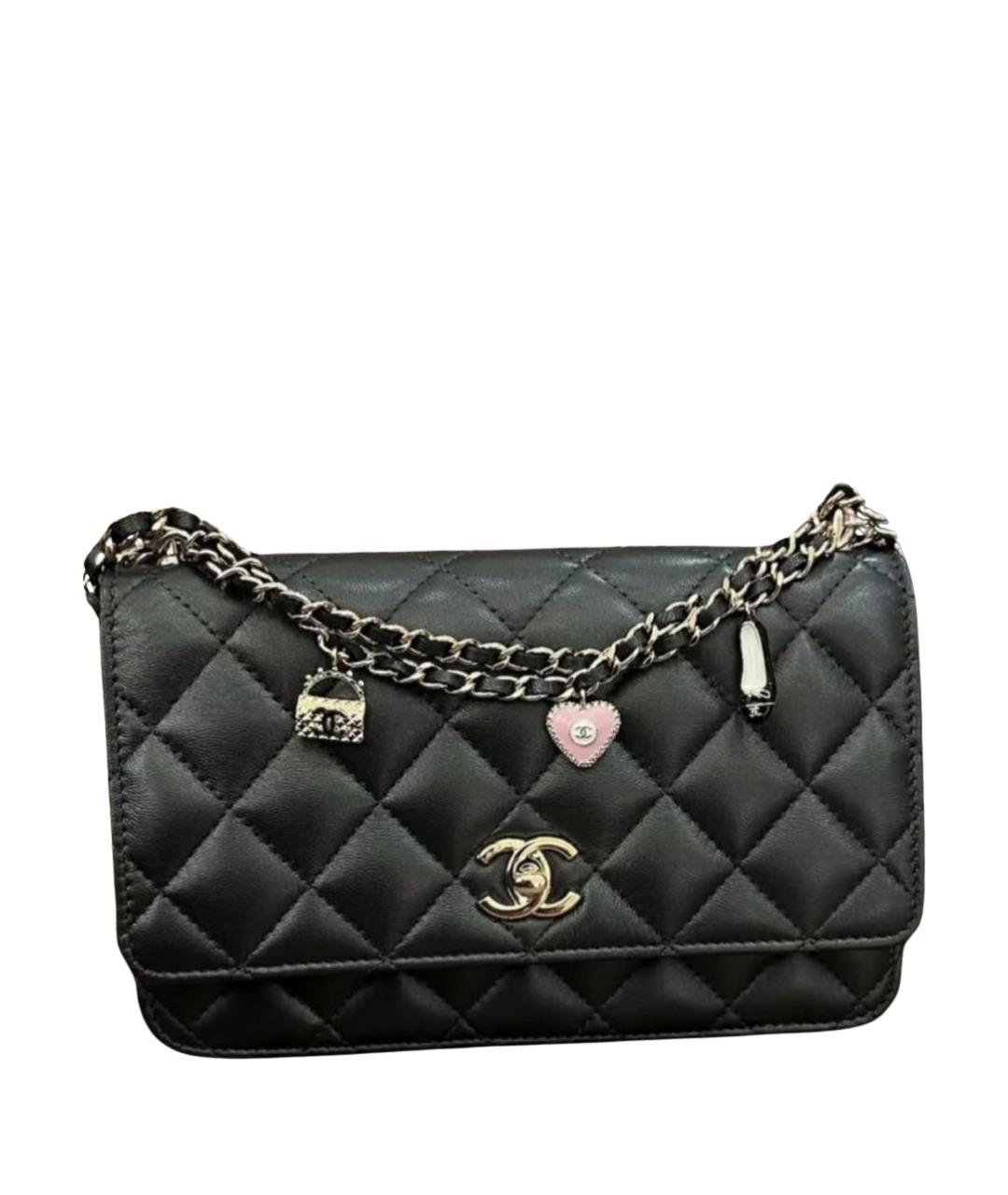CHANEL Кожаная сумка через плечо, фото 1