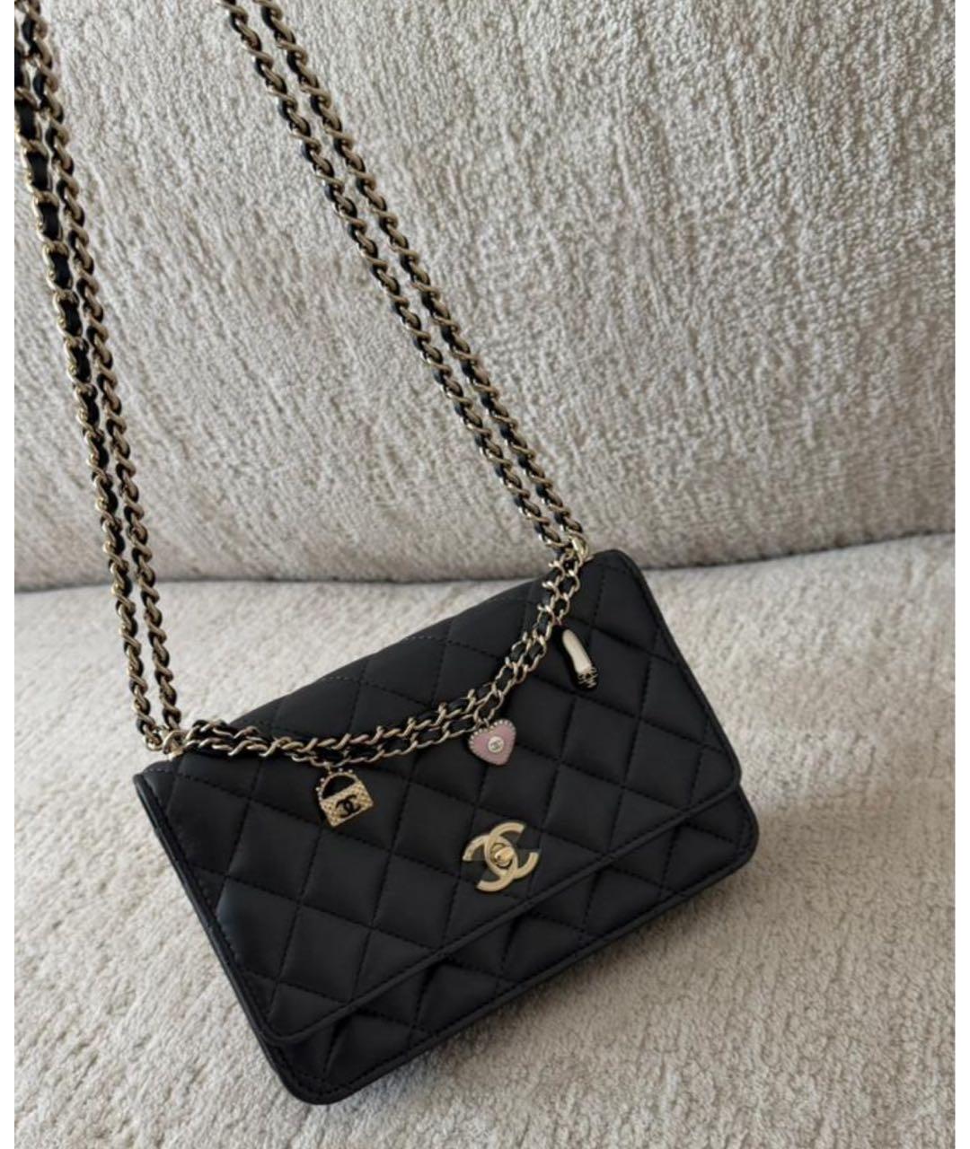 CHANEL Кожаная сумка через плечо, фото 6