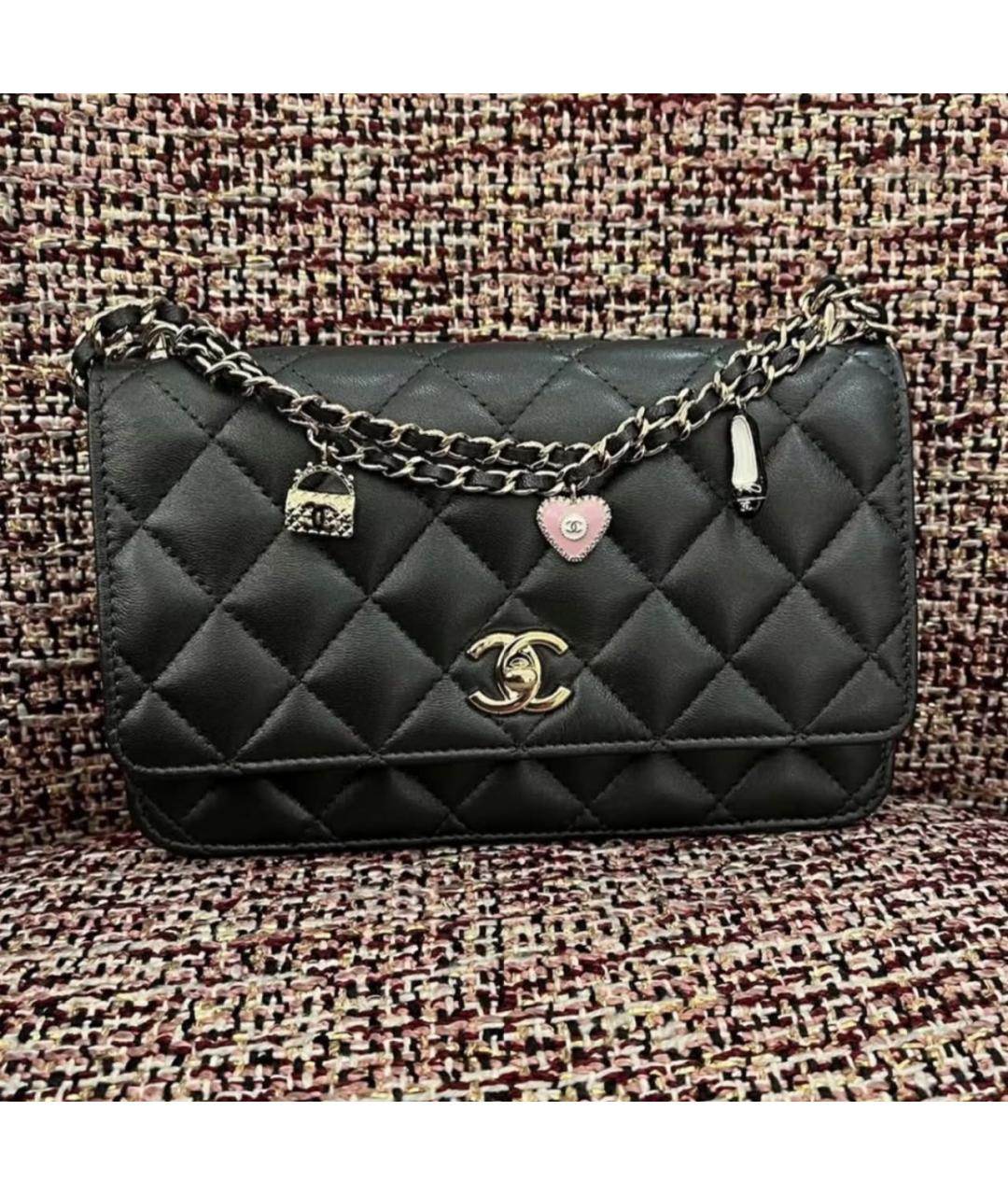 CHANEL Кожаная сумка через плечо, фото 9