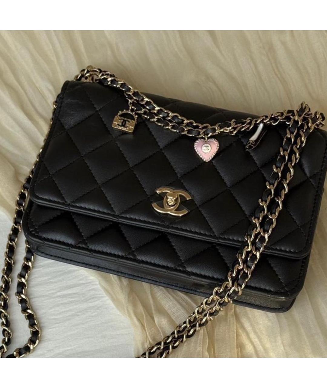 CHANEL Кожаная сумка через плечо, фото 7