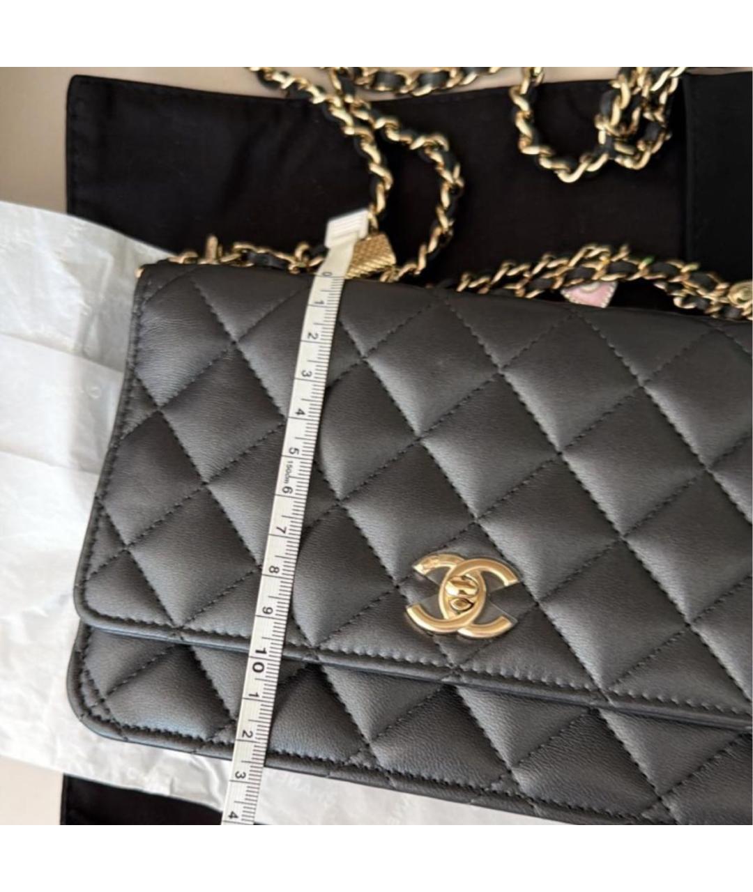 CHANEL Кожаная сумка через плечо, фото 8