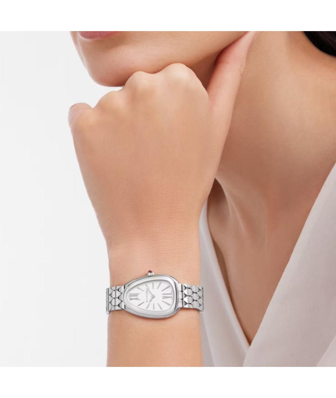 BVLGARI Серебряные часы, фото 4