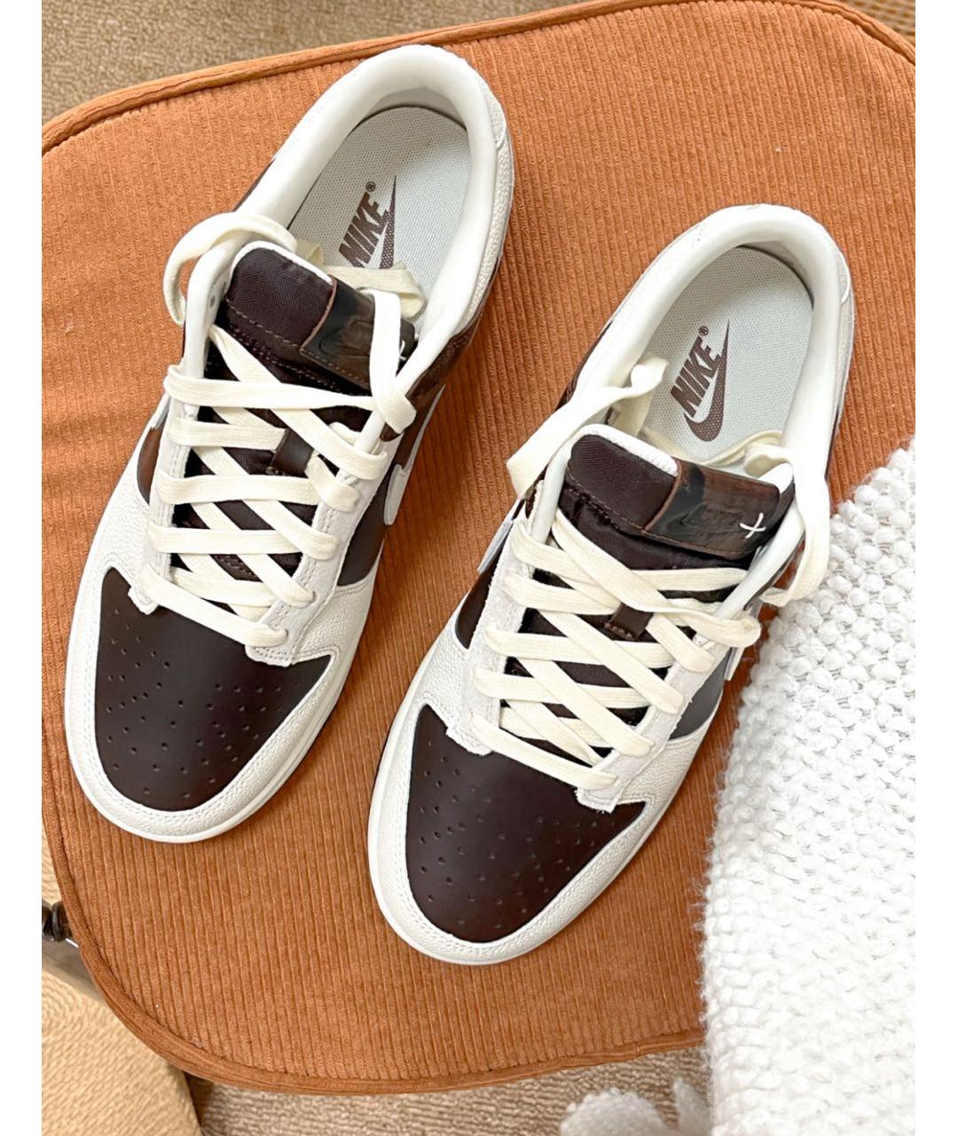 NIKE Кожаные кроссовки, фото 4