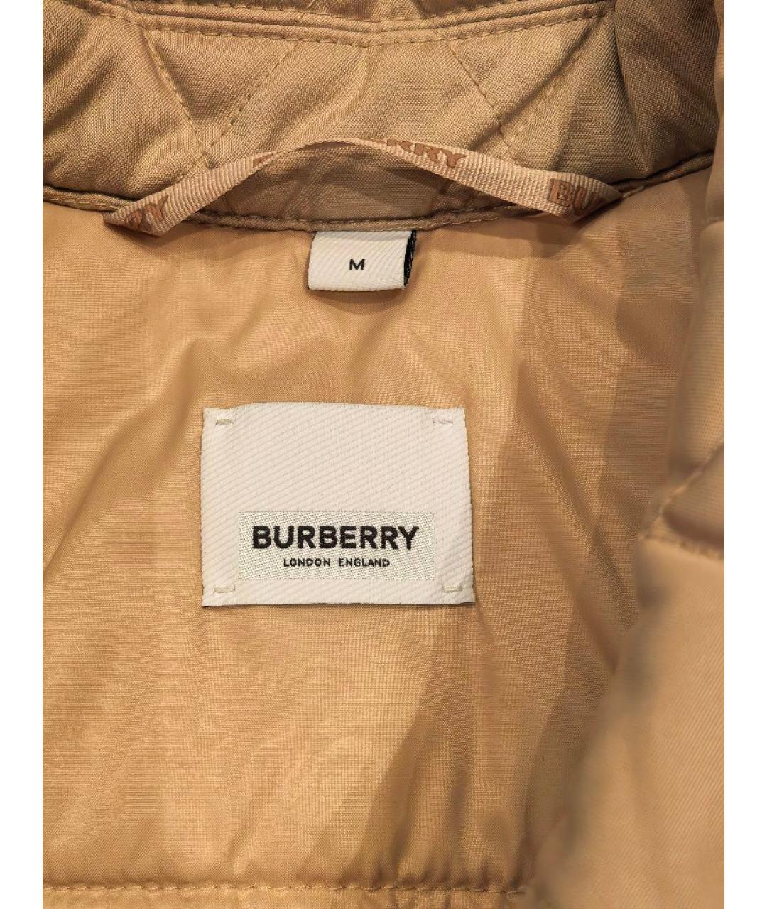 BURBERRY Бежевый жилет, фото 4