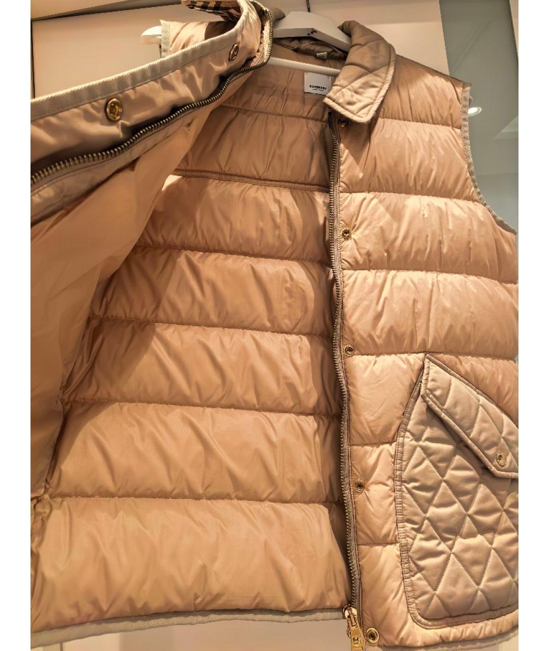 BURBERRY Бежевый жилет, фото 2